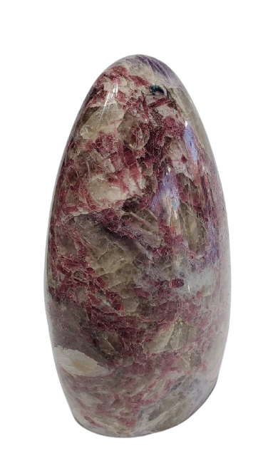 Pink Tourmaline and Lepudolite Free Form (Madagascar)