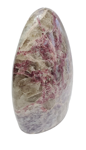 Pink Tourmaline and Lepudolite Free Form (Madagascar)
