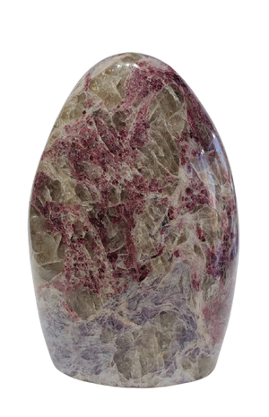 Pink Tourmaline and Lepudolite Free Form (Madagascar)