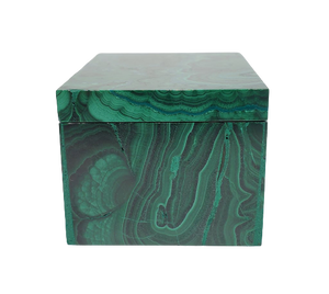 Malachite and Cornetite Box (Congo)
