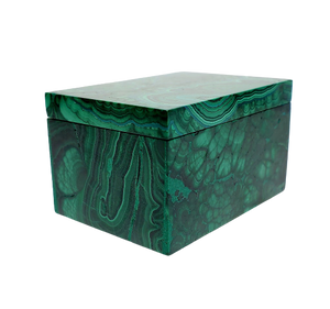 Malachite and Cornetite Box (Congo)