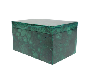 Malachite and Cornetite Box (Congo)