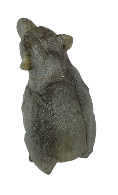 Labradorite Bear Carving