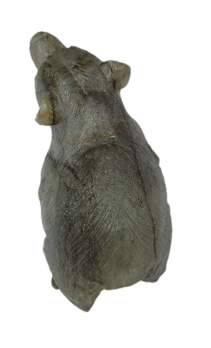 Labradorite Bear Carving