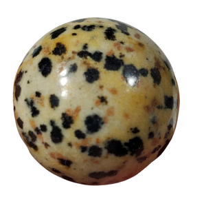 Dalmatian Jasper Sphere, Mexico