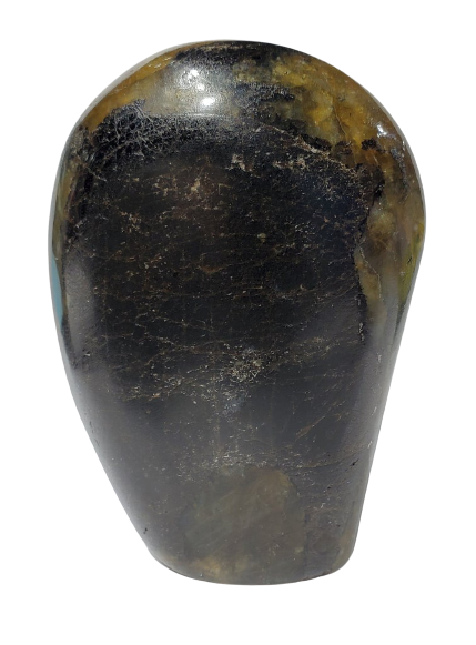 Labradorite Buddha Carving