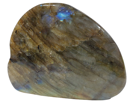 Labradorite Buddha Carving