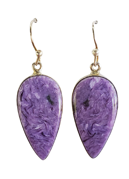 Charoite Earrings