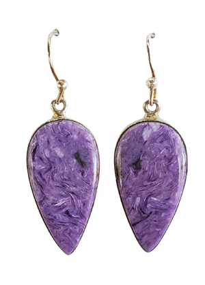 Charoite Earrings