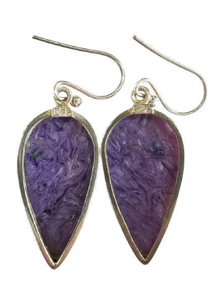 Charoite Earrings