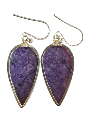 Charoite Earrings