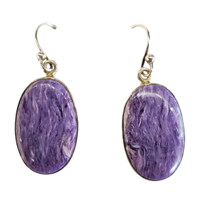 Charoite Earrings