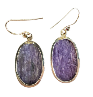 Charoite Earrings