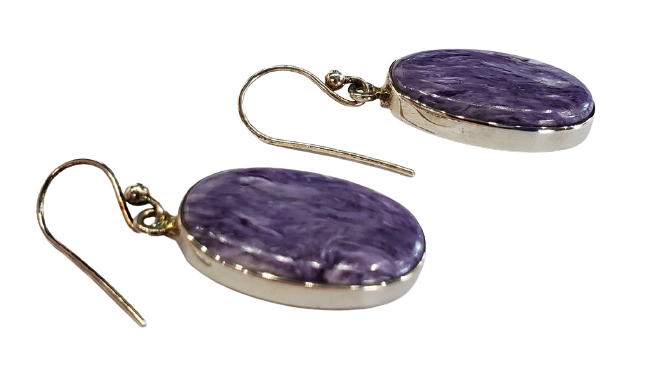 Charoite Earrings