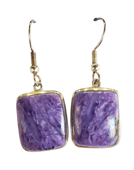 Charoite Earrings