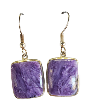 Charoite Earrings