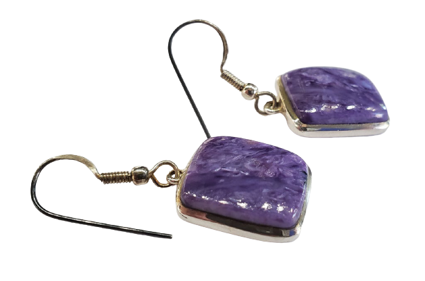 Charoite Earrings