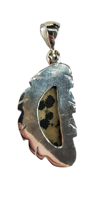 Dalmatian Jasper Pendant