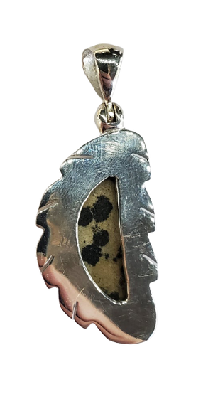 Dalmatian Jasper Pendant