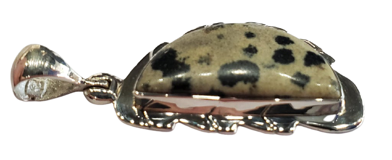 Dalmatian Jasper Pendant