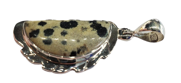 Dalmatian Jasper Pendant