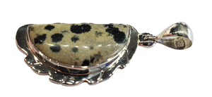 Dalmatian Jasper Pendant
