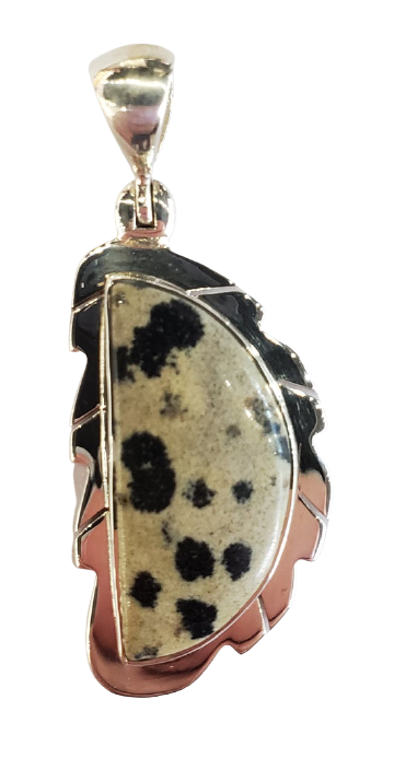 Dalmatian Jasper Pendant