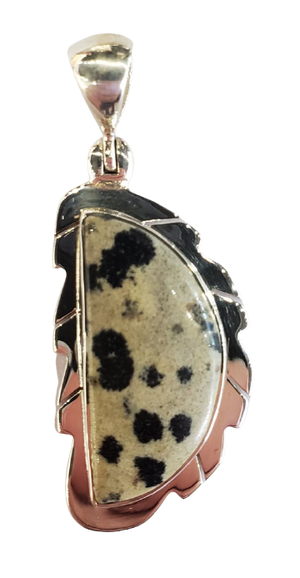 Dalmatian Jasper Pendant