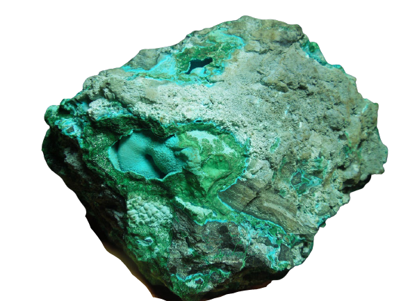 Chrysocolla w/ Malachite, 9.1 lbs