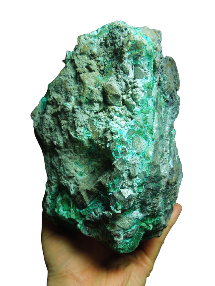 Chrysocolla w/ Malachite, 9.1 lbs