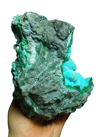 Chrysocolla w/ Malachite, 9.1 lbs