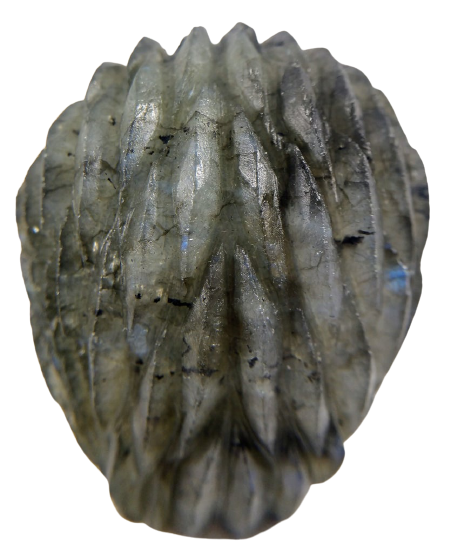 Labradorite Hedgehog Carving