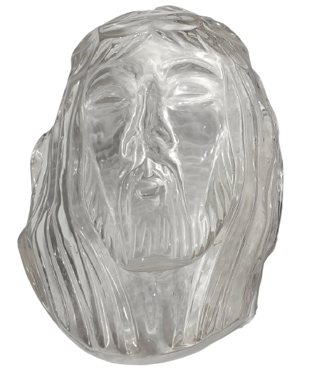 Quartz Jesus Carving