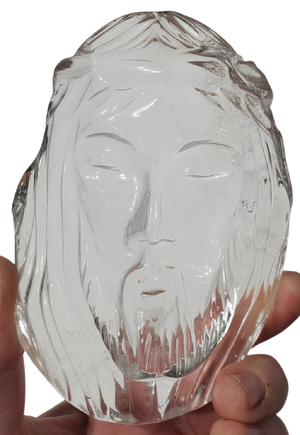 Quartz Jesus Carving