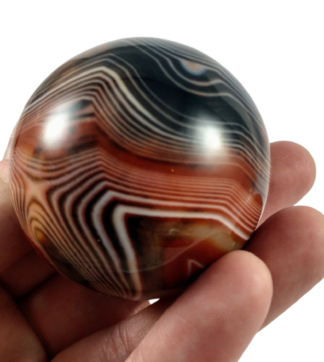 Sardonyx Sphere from Madagascar