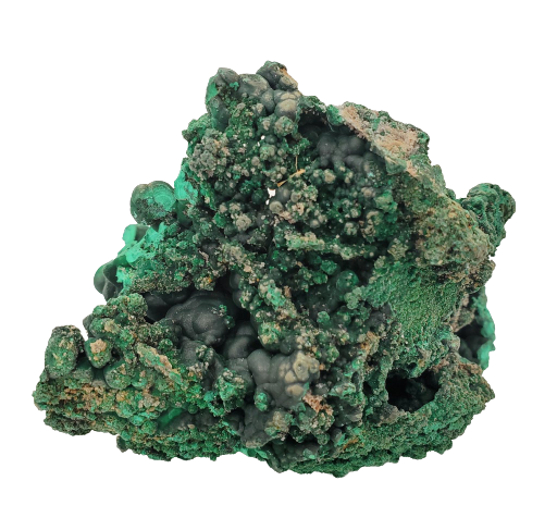 Botryoidal Malachite,  Congo