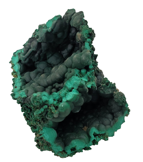 Botryoidal Malachite,  Congo