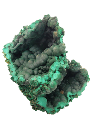 Botryoidal Malachite,  Congo