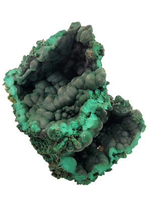 Botryoidal Malachite,  Congo