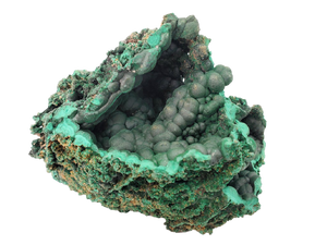 Botryoidal Malachite,  Congo