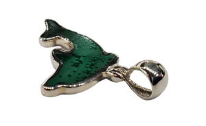 Malachite Dolphin Pendant