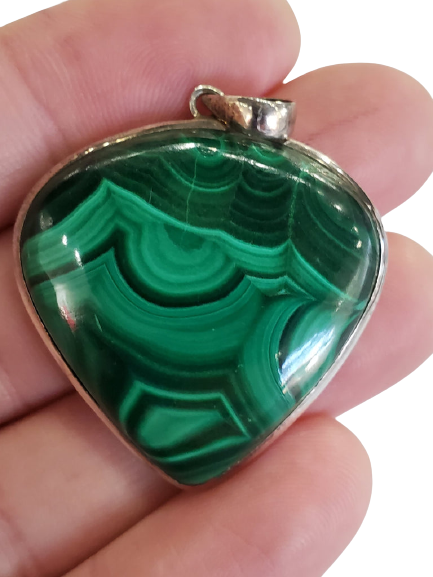 Malachite pendant