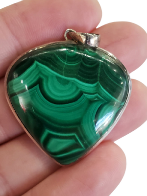 Malachite pendant