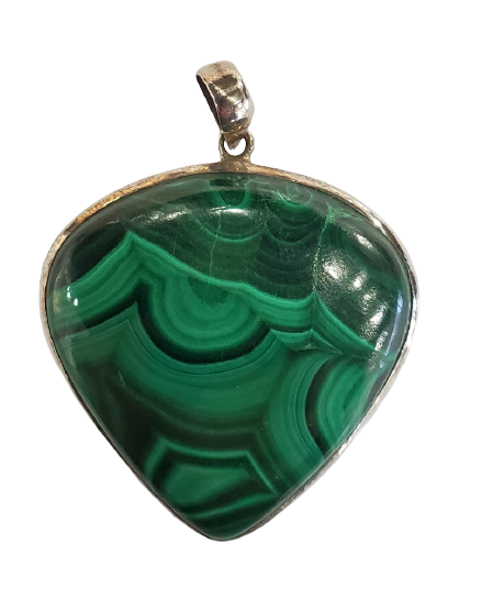 Malachite pendant