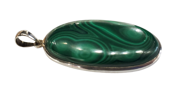 Malachite pendant