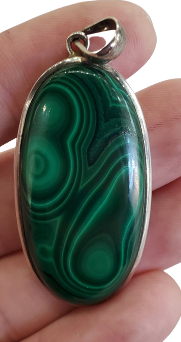 Malachite pendant