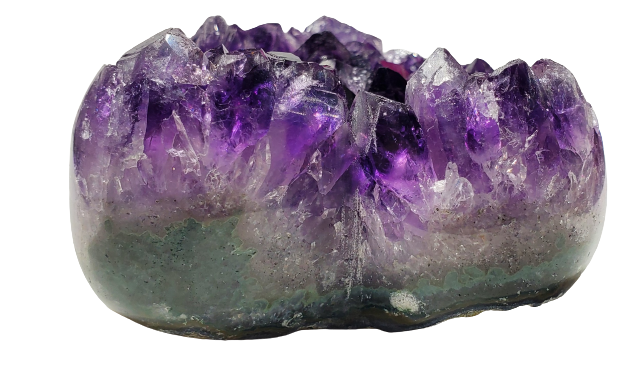 Amethyst Geode Heart (Uruguay)