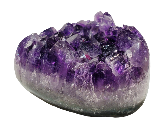 Amethyst Geode Heart (Uruguay)