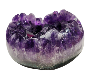 Amethyst Geode Heart (Uruguay)