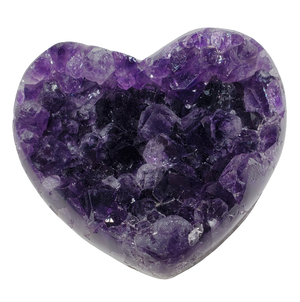 Amethyst Geode Heart (Uruguay)